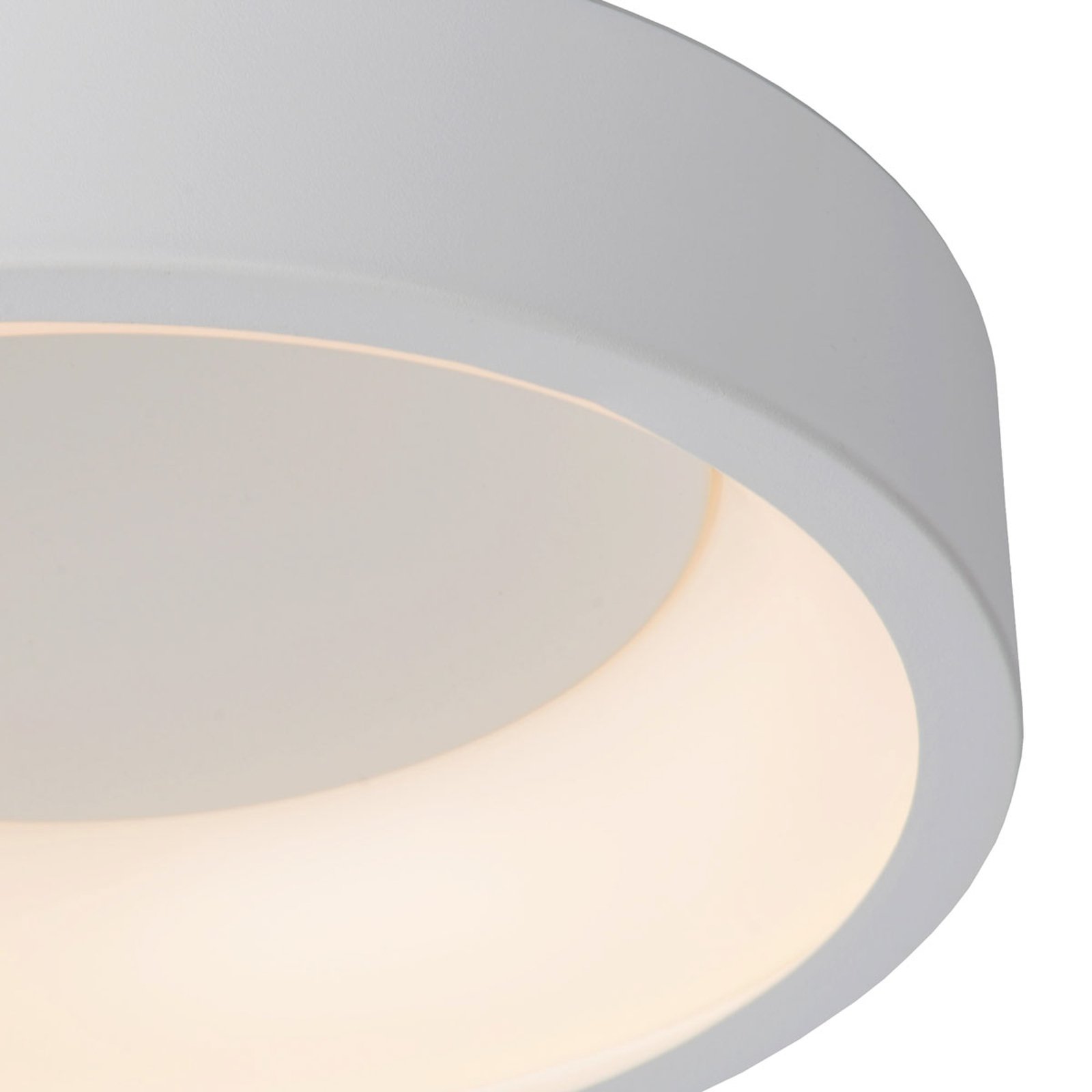 Талоуе LED осветление за таван, бяло, Ø 80 cm