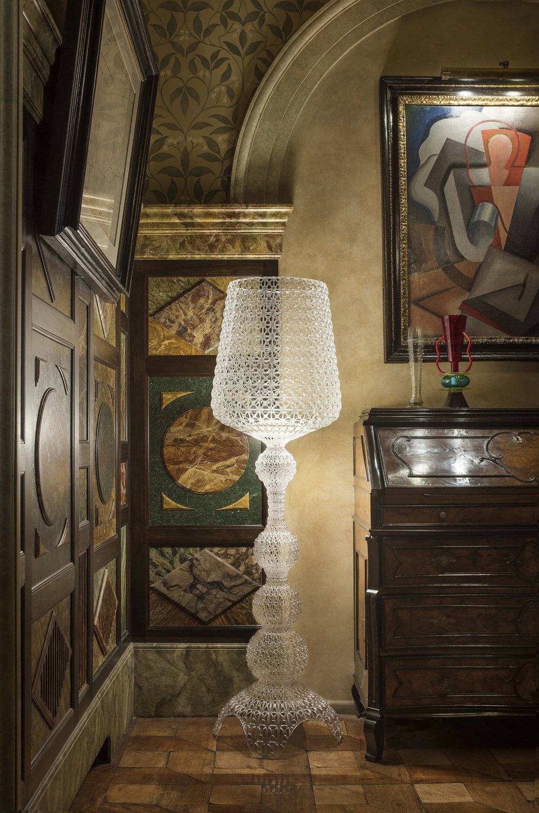 Kabuki Floor Lamp Black - Kartell