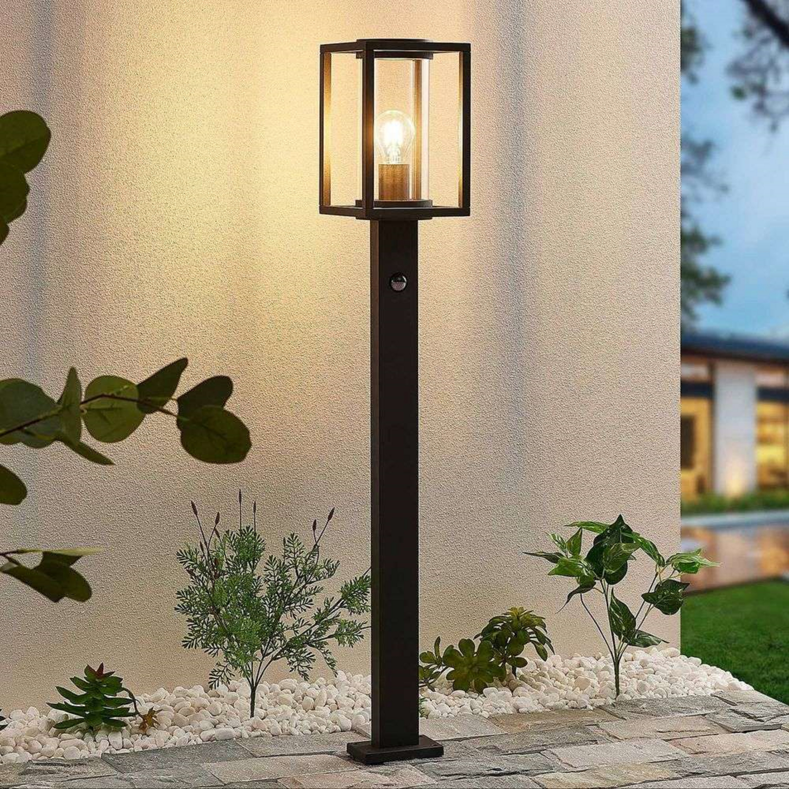 Ferda Lampă de Grădină de Exterior w/Sensor H100 Graphite - Lucande