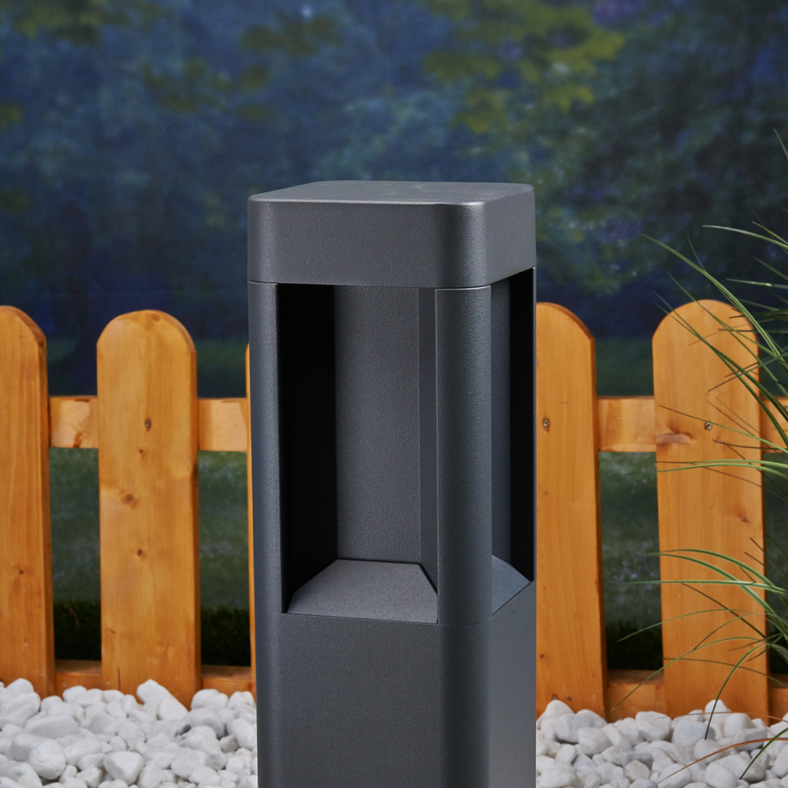Annika Outdoor Garden Lamp H50 Anthracite - Lucande