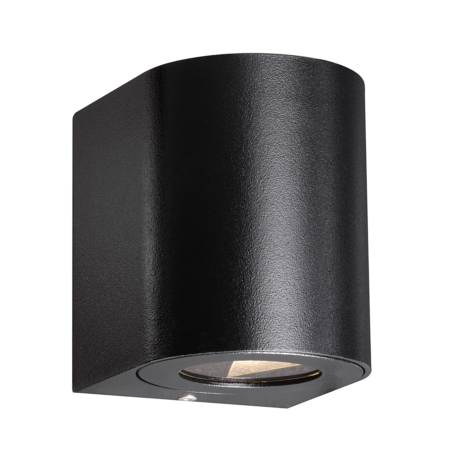Εξωτερικός φωτιστικός τοίχου LED Canto 2, μαύρος, 10 cm, προς τα πάνω/κάτω, IP44