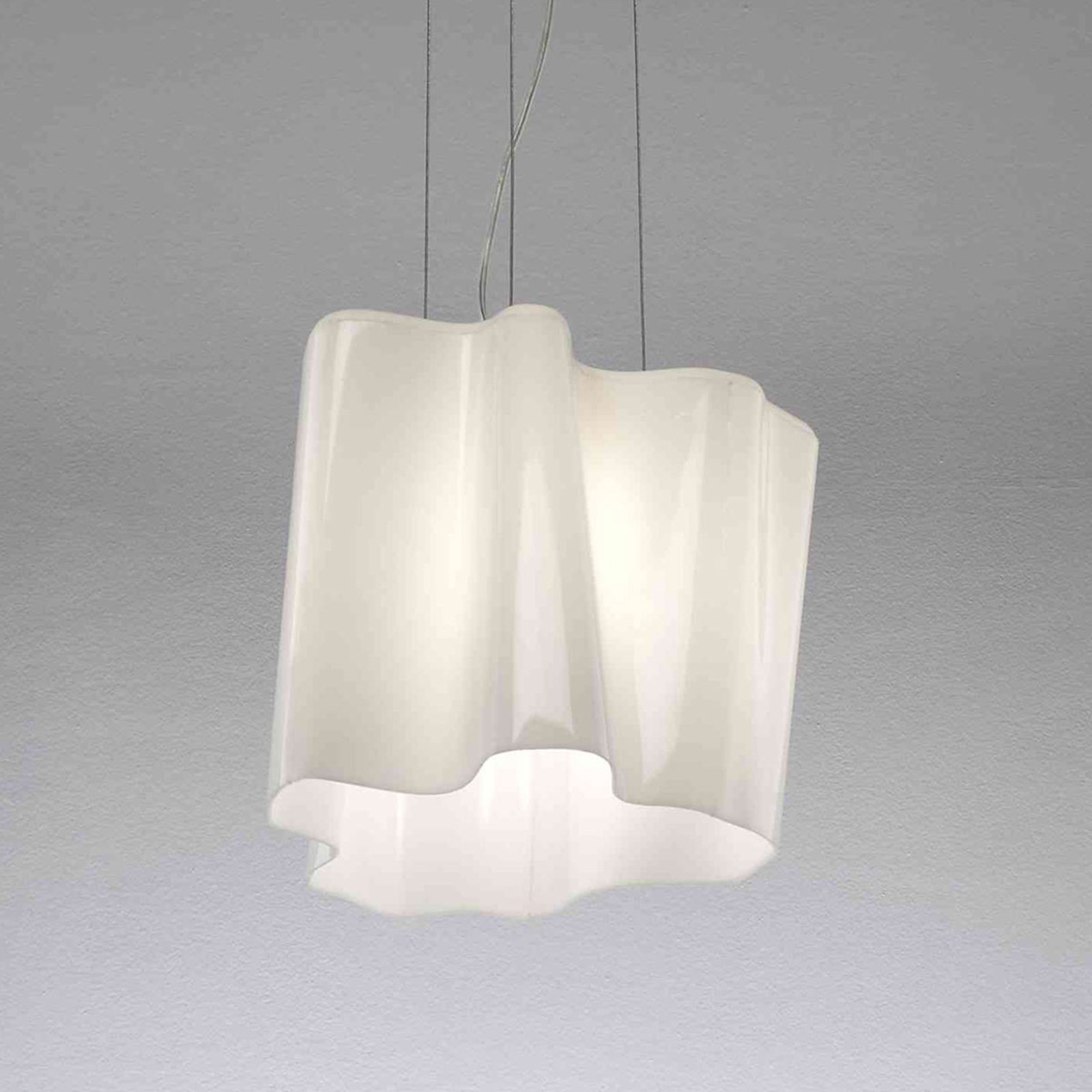 Artemide Logico závěsné světlo ze skla 24 cm