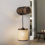 Freniso wall light, pine wood, beige, 1-bulb