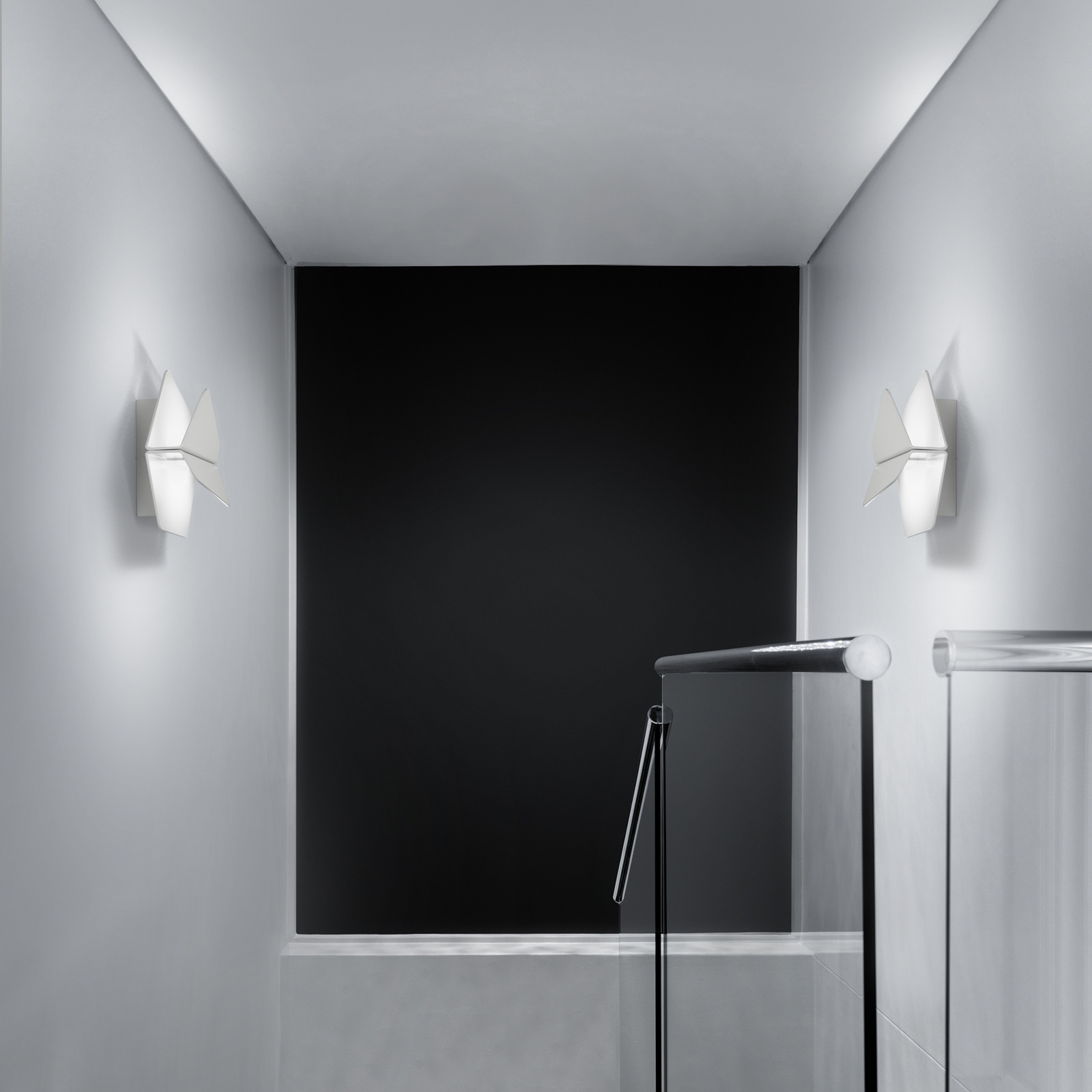 Prandina Dolomite W1 LED 3-set 2,700 K black/white