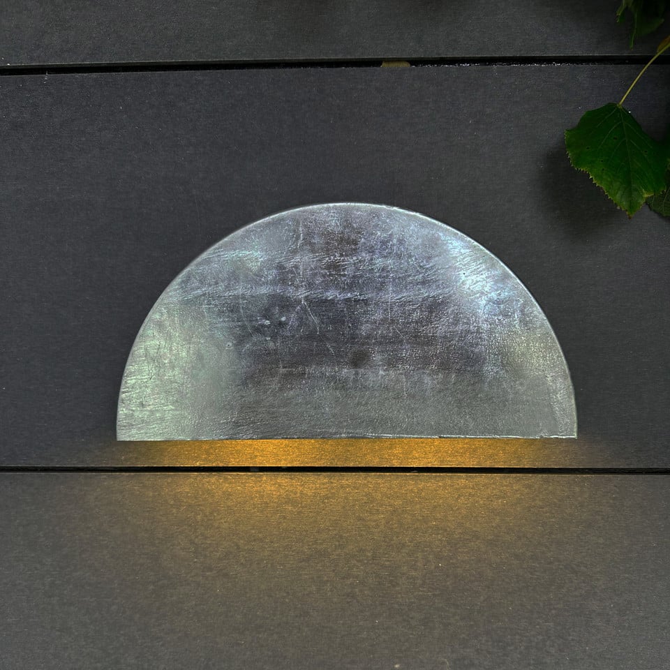 Dyberg Larsen Scott utomhusvägglampa Galvanized, grå från Dyberg Larsen