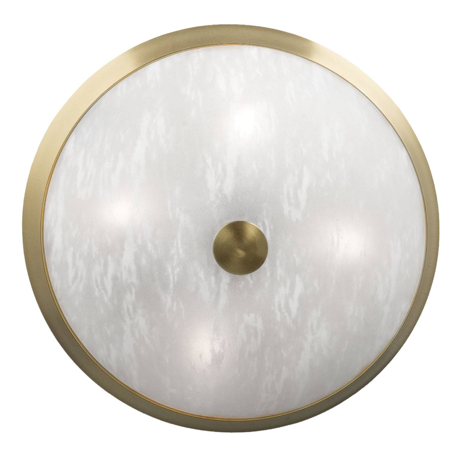 ORION Klassische Deckenlampe Jaya mit Glasschirm 42 cm