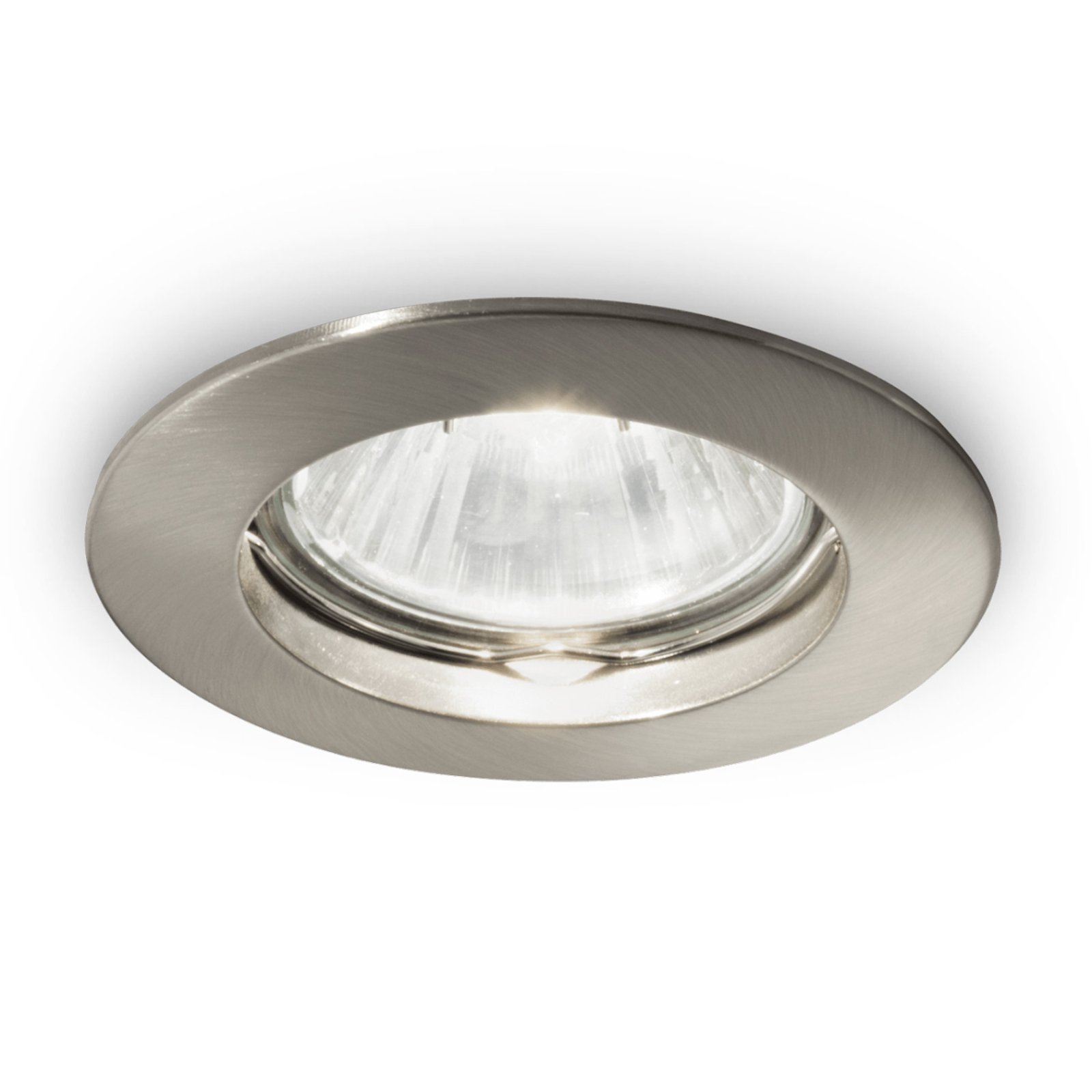 Deckeneinbaulampe Jazz aus Zink, rund, GU10