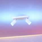 EGLO connect Smart LED-spot Melitello-Z, 2 lampor, vit