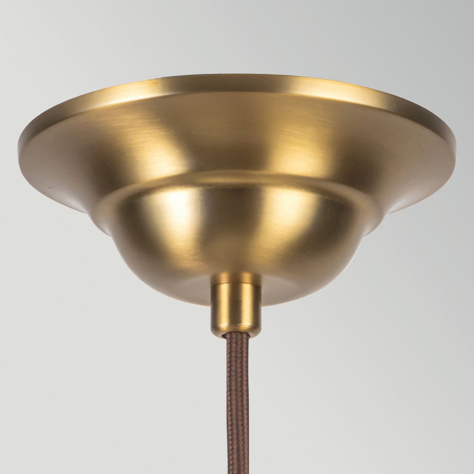 Crosby hanging light, beige/gold, Ø 46 cm, 4 x E14 - Elstead Crosby hanging light, beige/gold, Ø 46 cm, 4 x E14 - Elstead