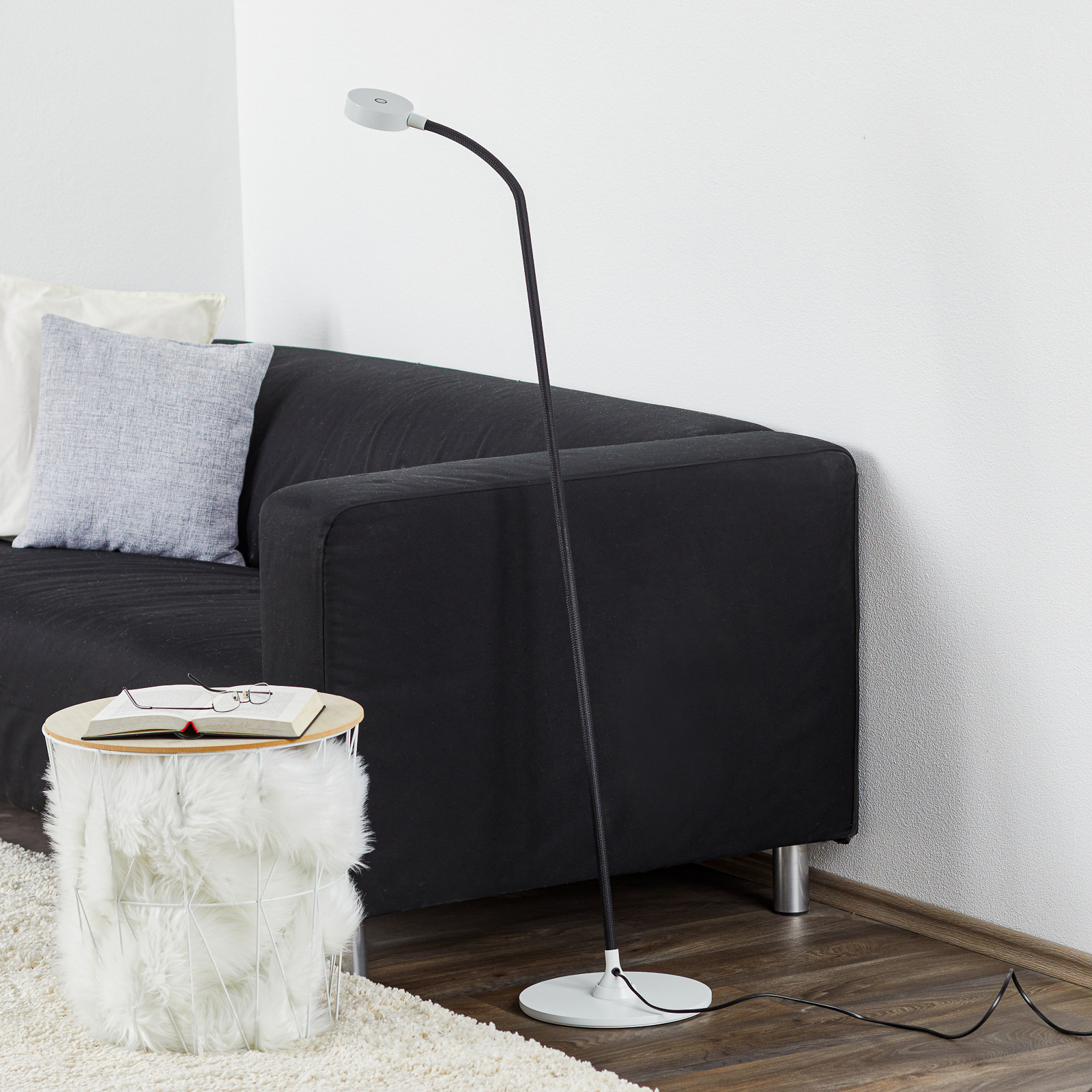 Baulmann 24.107 LED-Stehleuchte mit Touchdimmer
