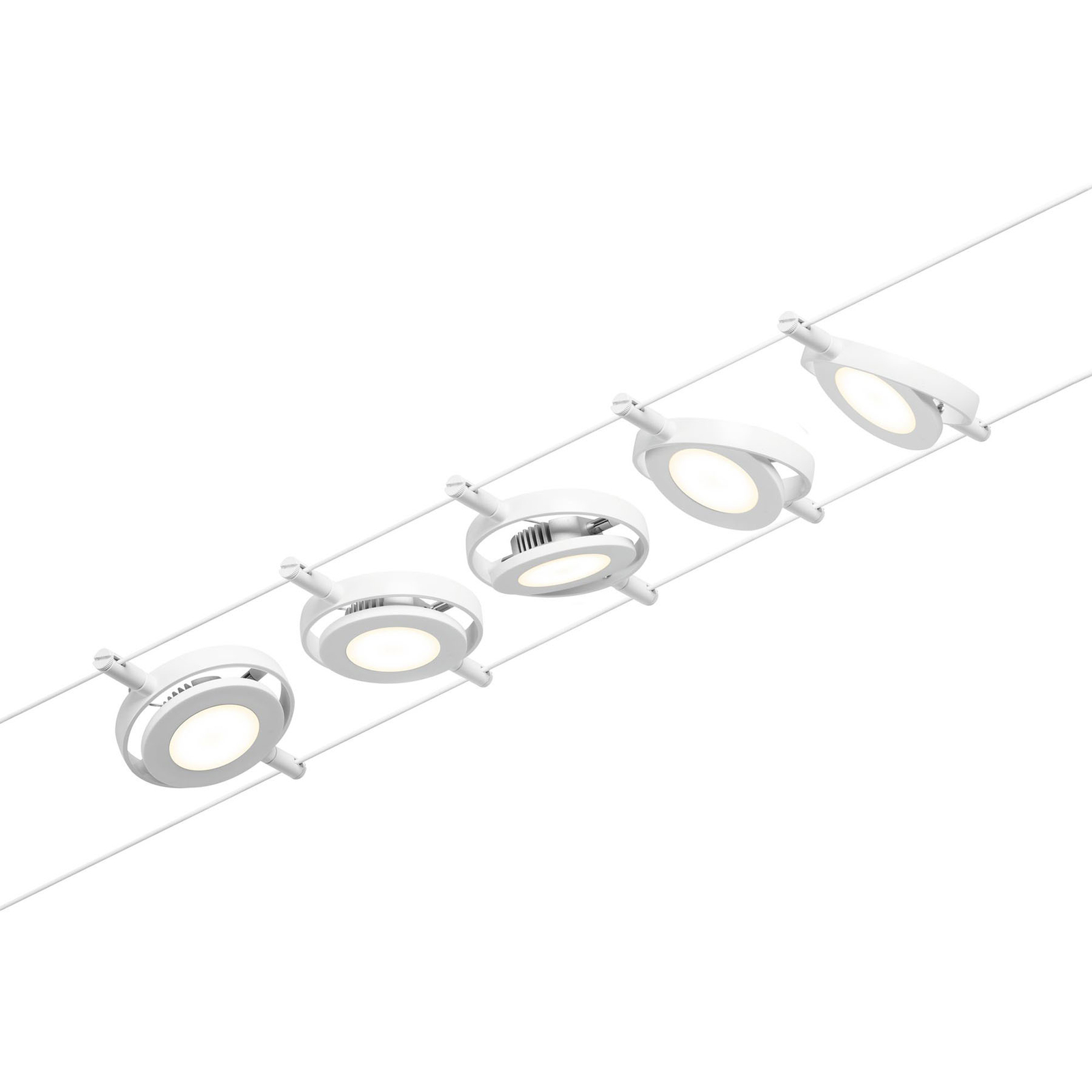 Paulmann Wire RoundMac LED lankový systém 5x bílá