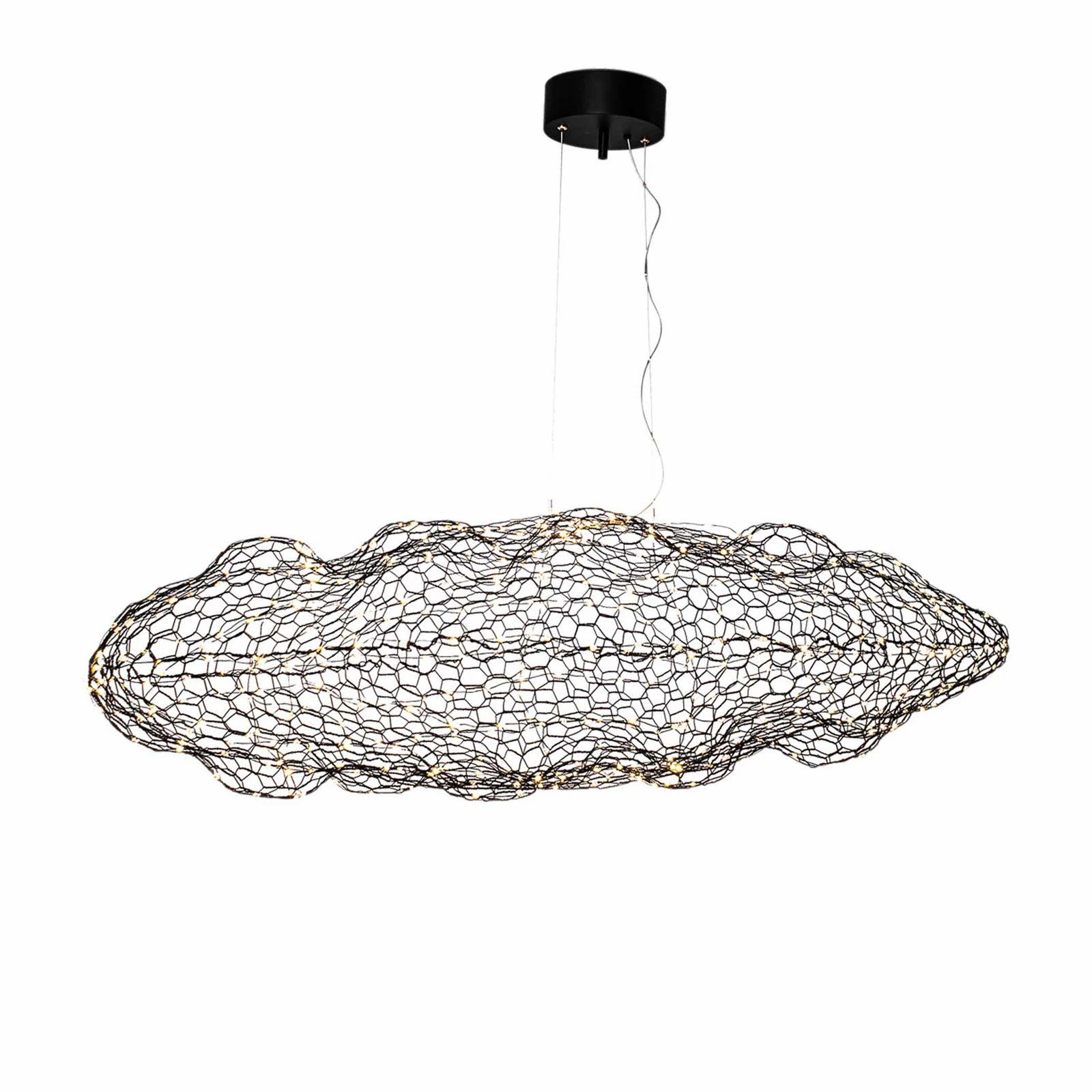 By Rydéns Hayden lampada a sospensione nero opaco 76cm