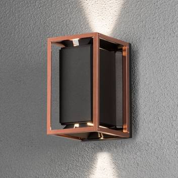 Moderne LED-Wandlampe Vale, handgefertigt