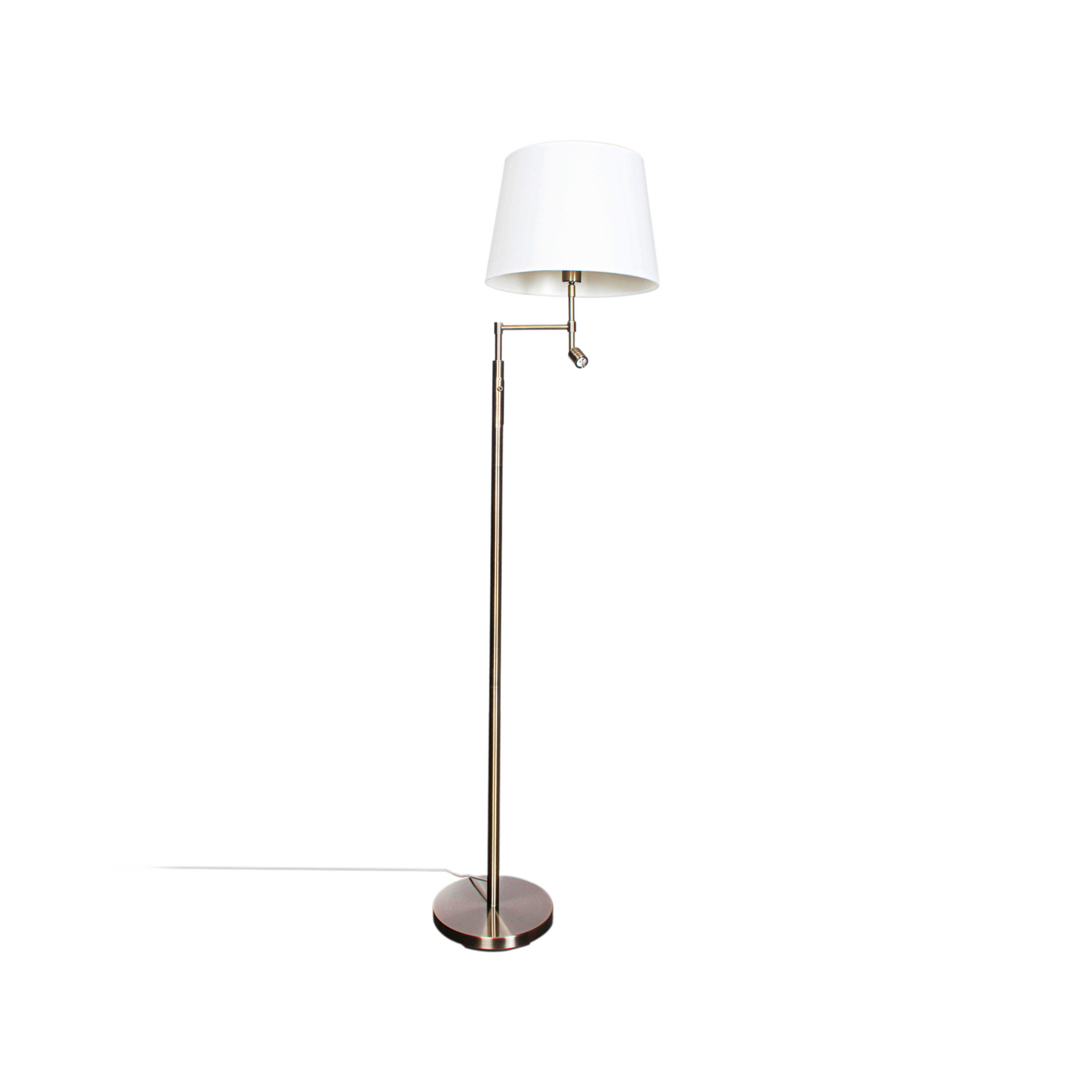 Orlando Lampadaire Antique/White - By Rydéns