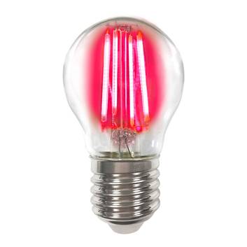 Farbig leuchtend E27 4W LED-Lampe Filament