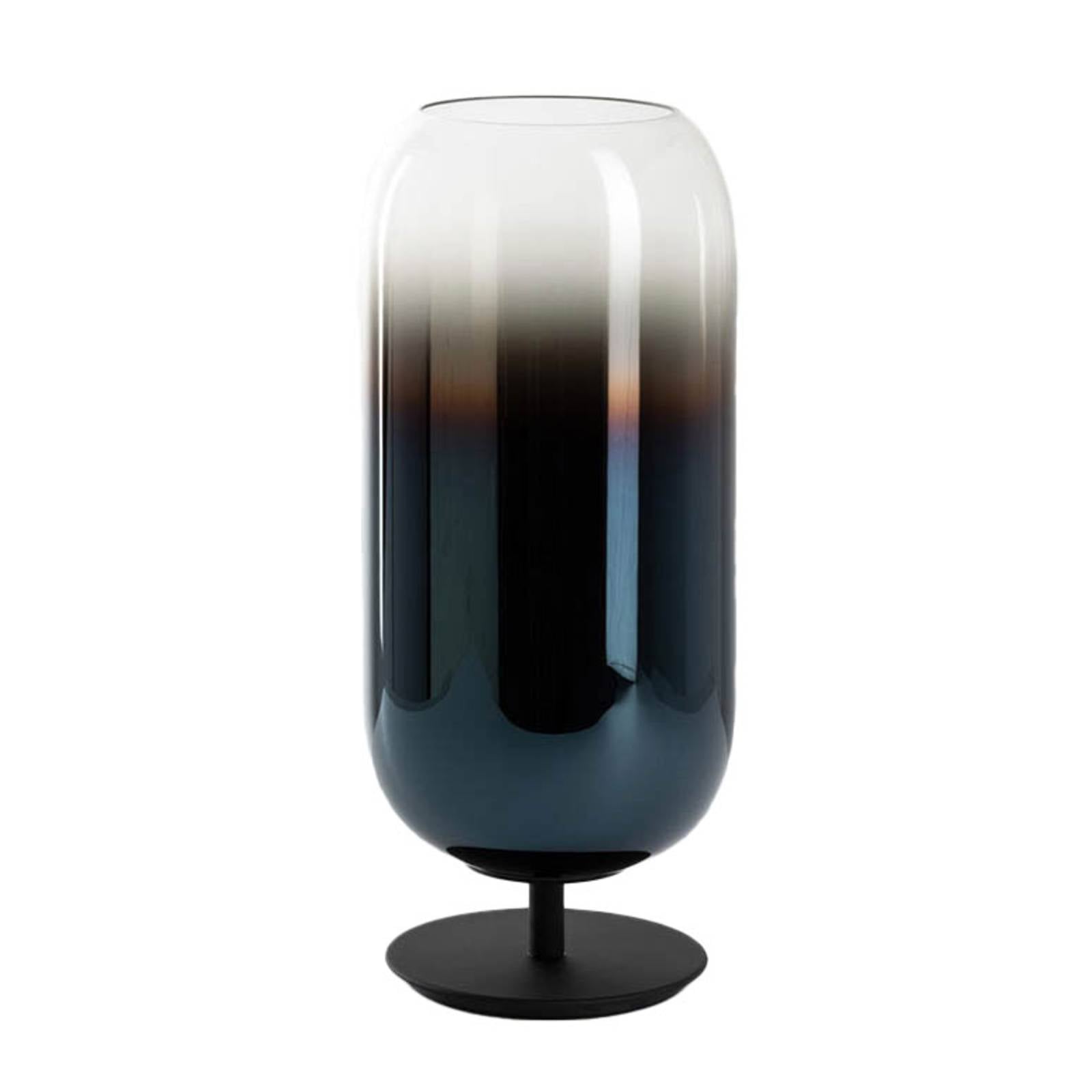 Artemide Gople Tischlampe, blau/schwarz
