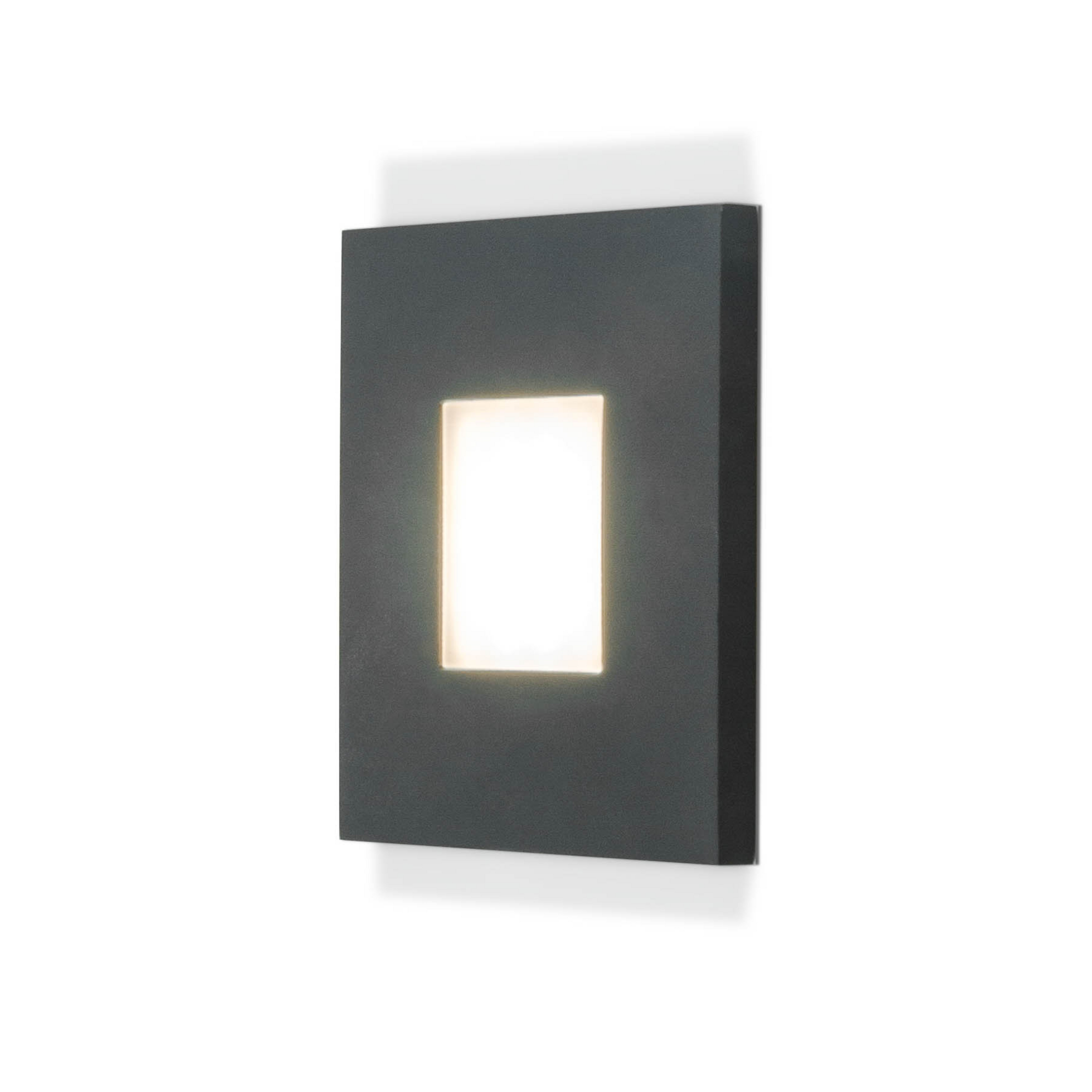 EVN LQ230 LED-Wandeinbauleuchte direkt anthrazit