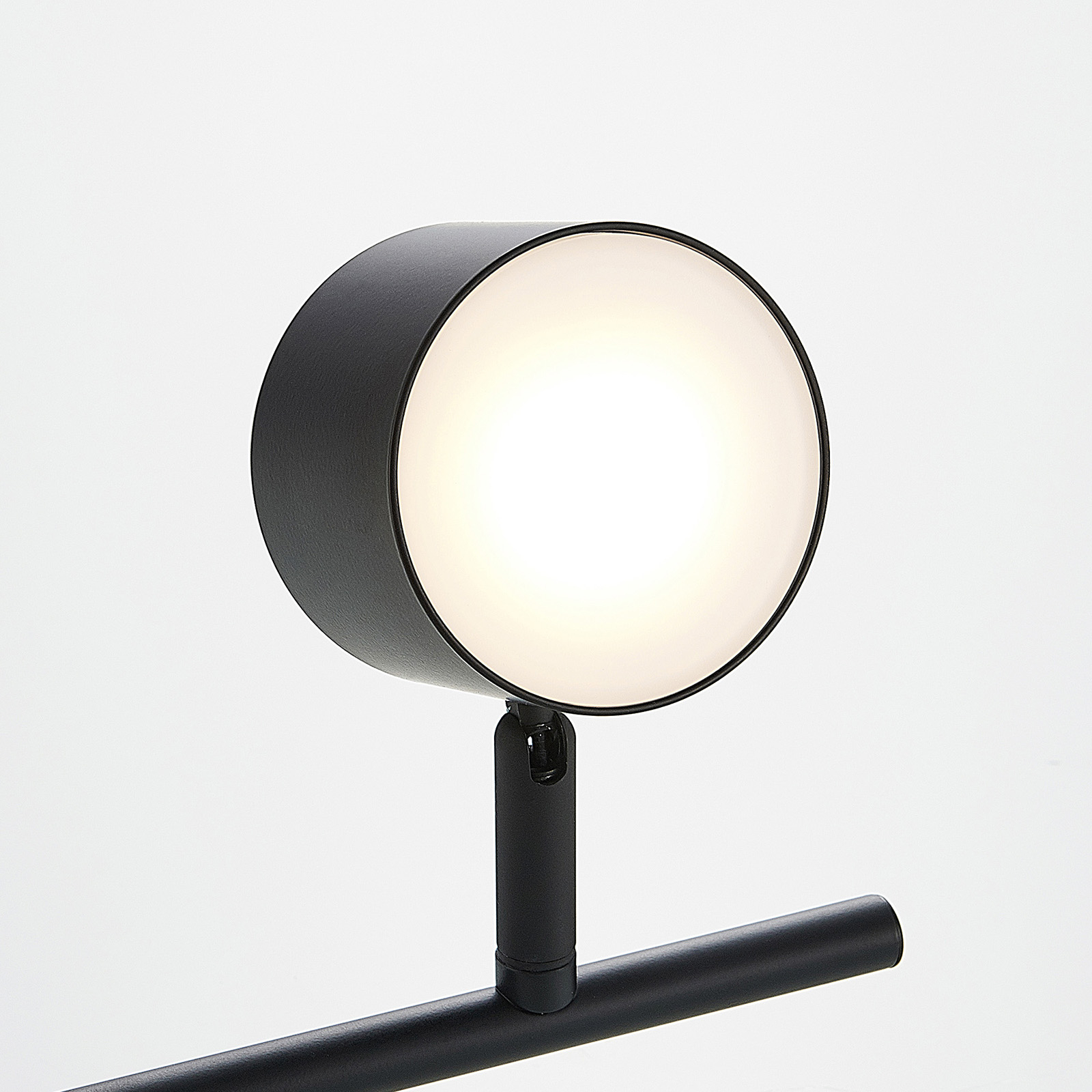 Lindby Marrie reflektor LED, czarny 4-punktowy