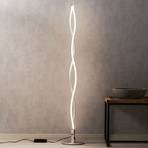 Lámpara de pie LED Sahara de diseño ondulado