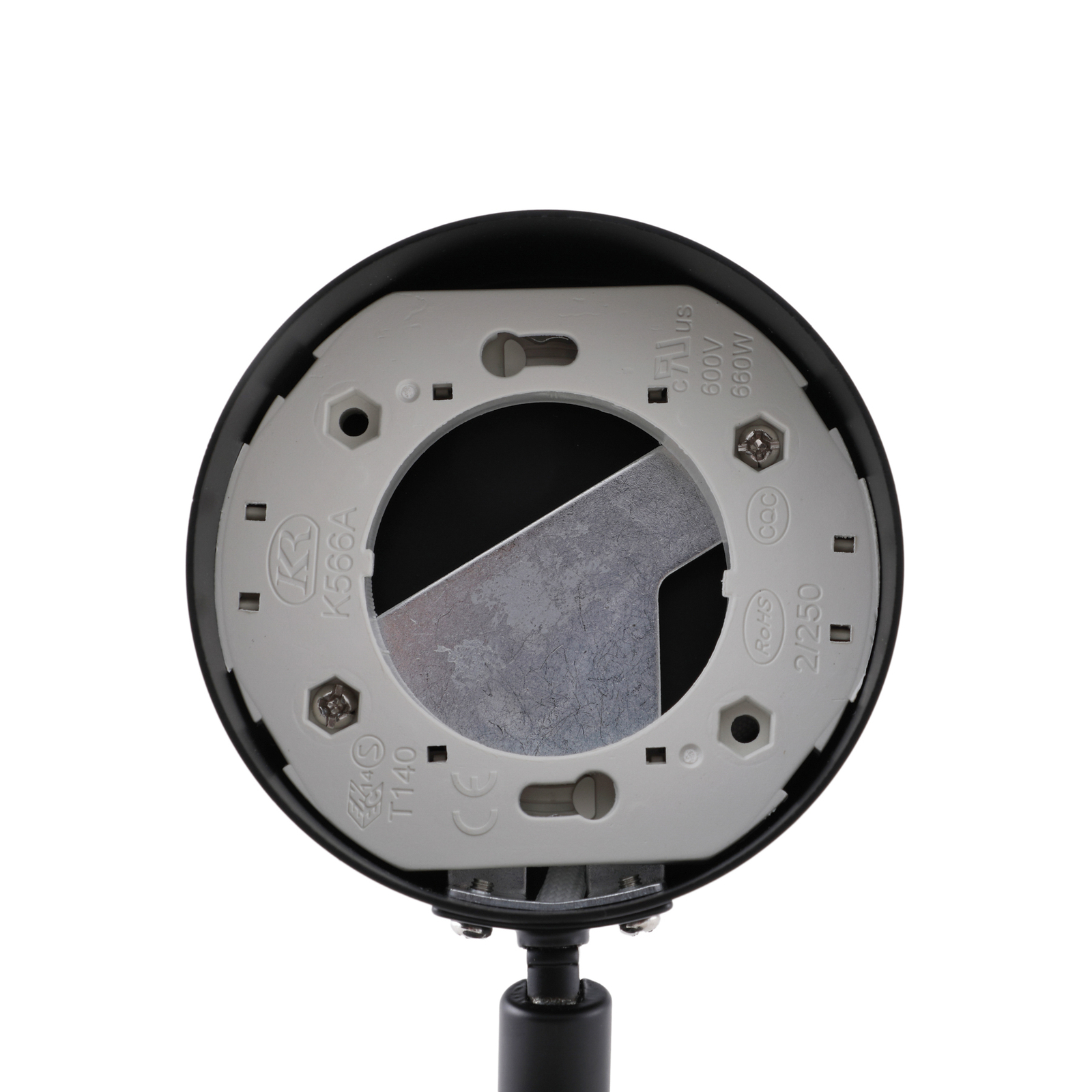 Jyla spotlight, black, lens, 4,200 K, 1-bulb