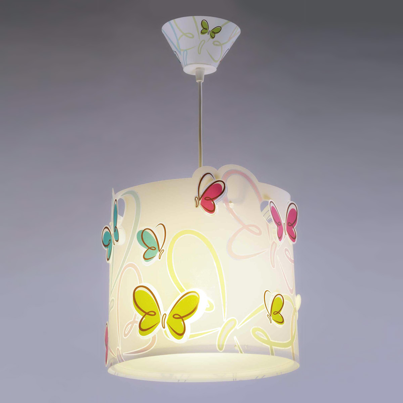 Spring-like Butterfly pendant light