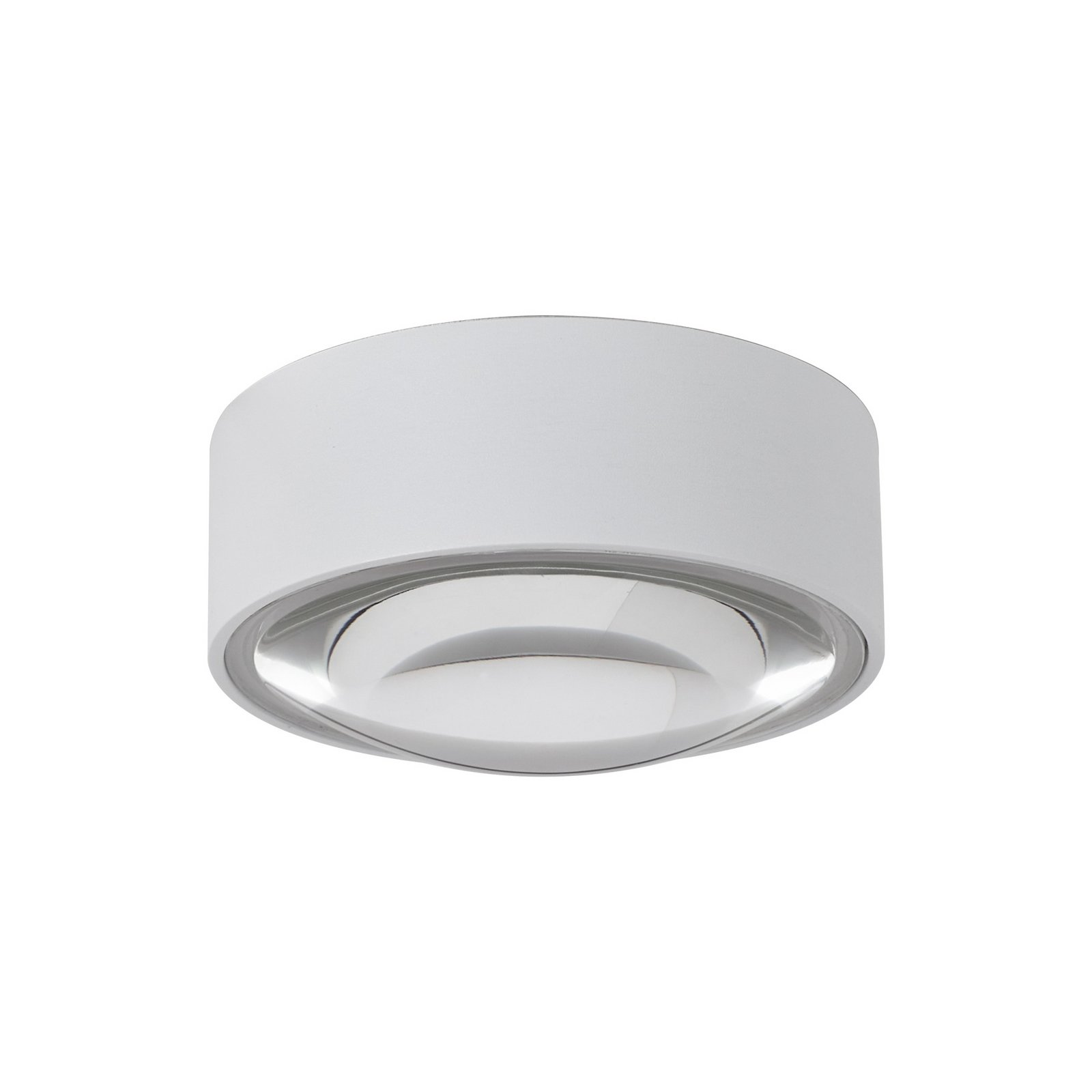 Lindby LED-Downlight Siaka, balta, metalas, Ø 5 cm, IP65