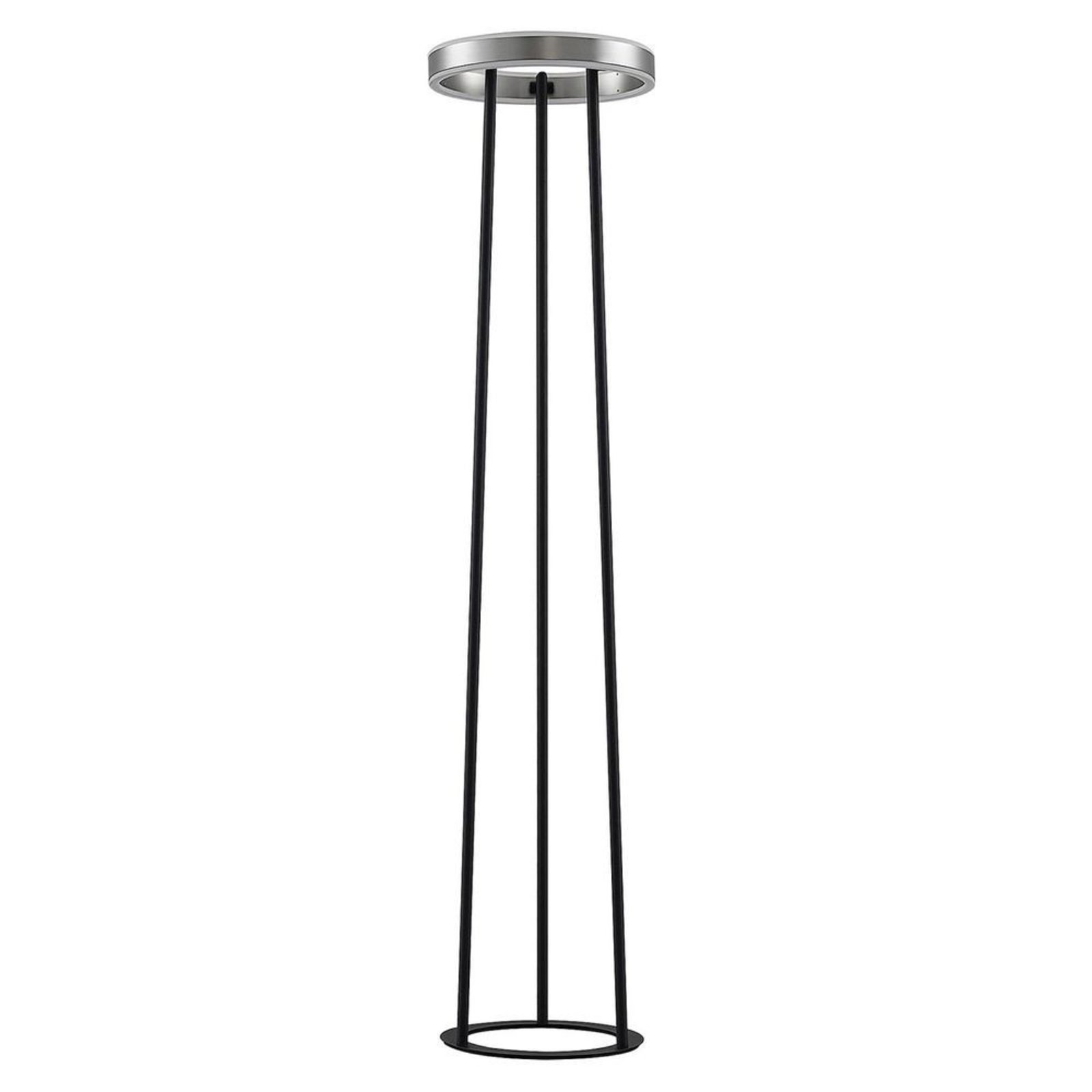 Seppe LED Golvlampa Ø30 Nickel - Lucande