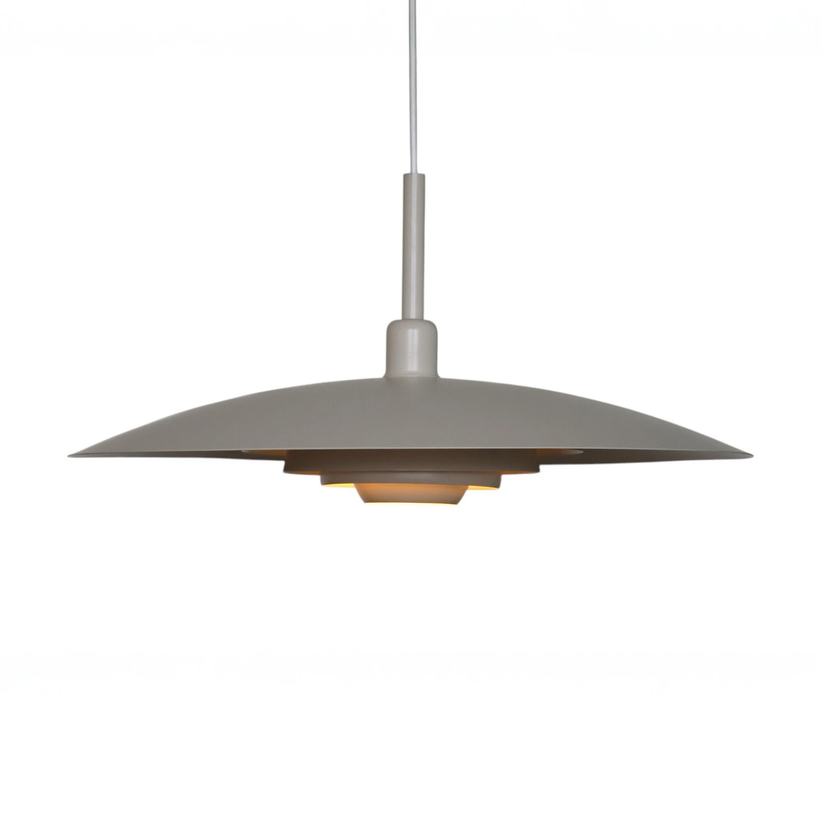 Markslöjd viseća svjetiljka Piny, bež, Ø 57 cm, metal, E27