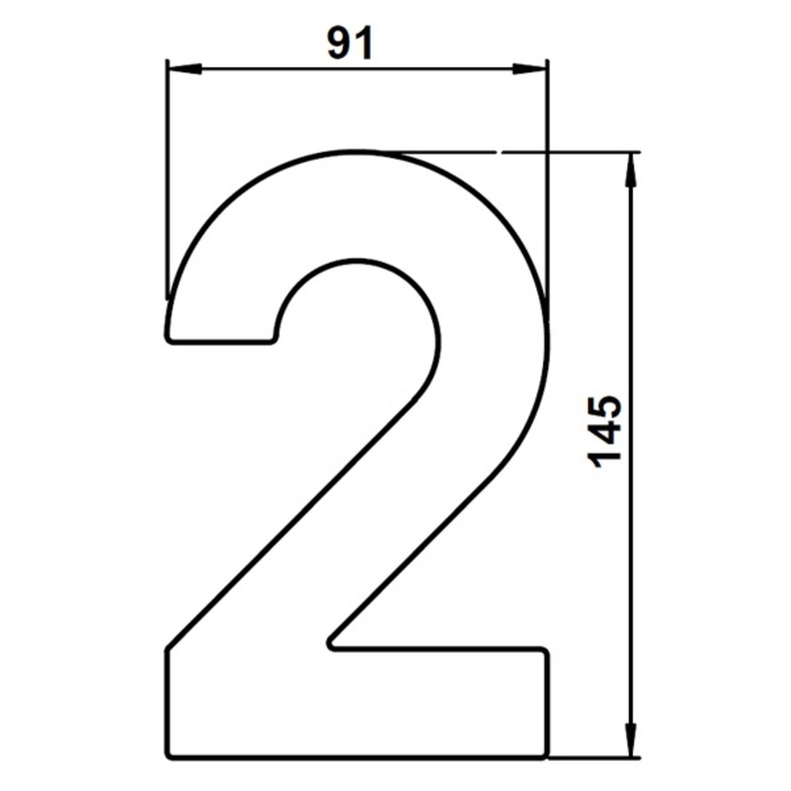 Číslo domu 2 – z ušľachtilej ocele