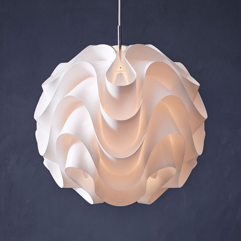 LE KLINT 172 - Design-Hängelampe, handgefaltet