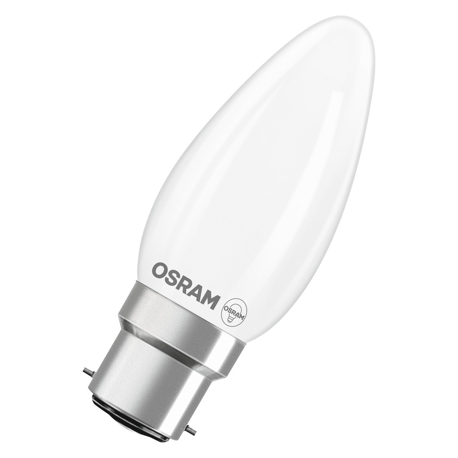 Ampoule LED OSRAM, B22d, 1,8 W, mat, 2 700 K