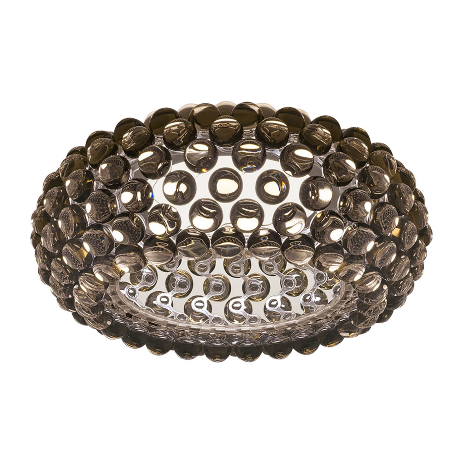 Foscarini Caboche Plus plafonnier LED gris fumée