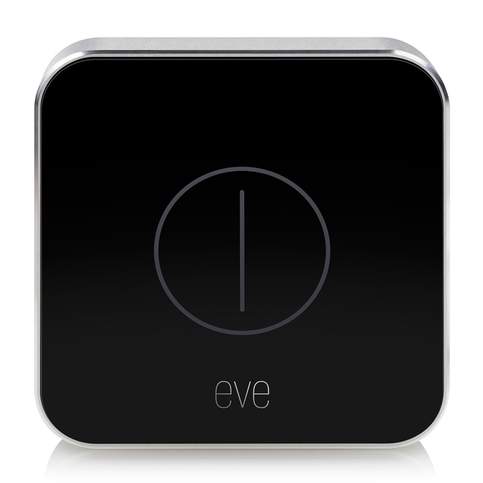 EVE Eve Button Remote Control for Apple HomeKit Device, plastic, aluminium, L: 5.2 cm, W: 5.2 cm, H: 1.3 cm