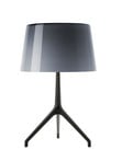 Lumiere XXL Lámpara de Sobremesa Cromo Negro/Gris - Foscarini