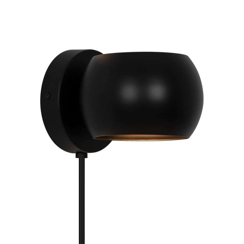 Belir Wall Lamp Black - Nordlux