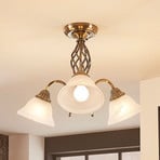 3-bulb ceiling light Mialina