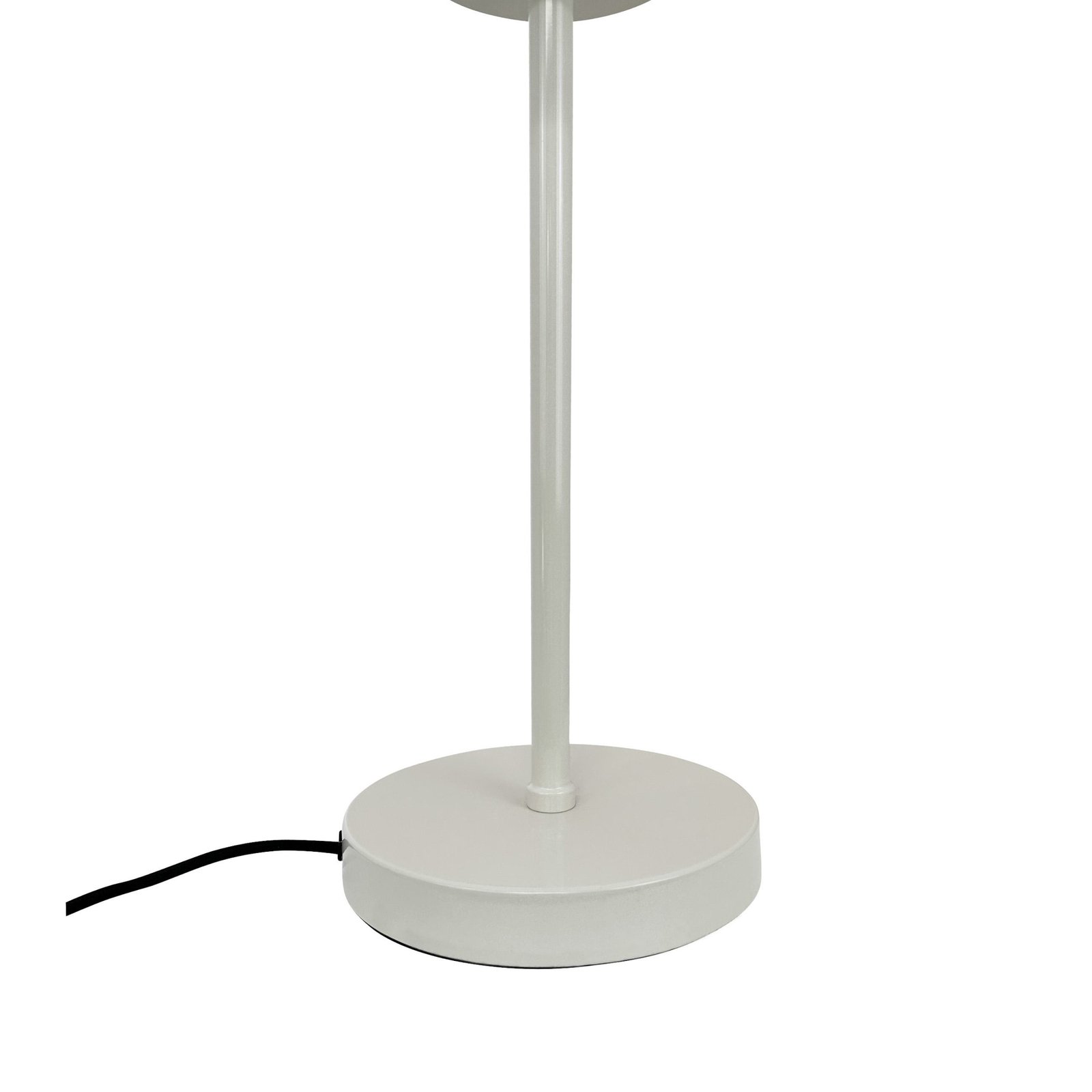 Dyberg Larsen Lampe de table Stoke, blanc mastic, hauteur 49,5 cm