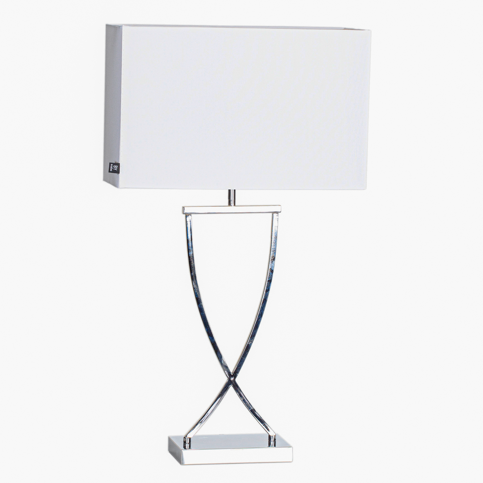 Omega Lampe de Table H69 Chrome/White - By Rydéns