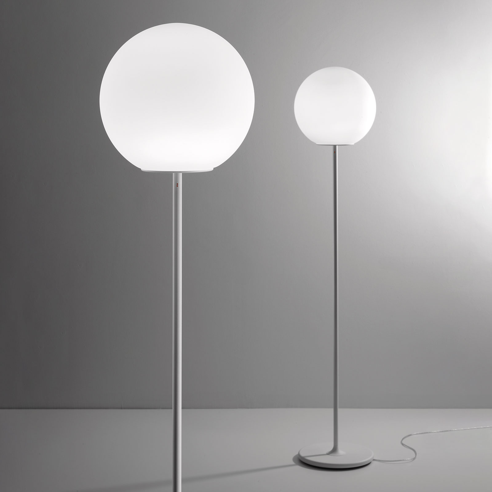 Fabbian Lumi Sfera Glas floor lamp