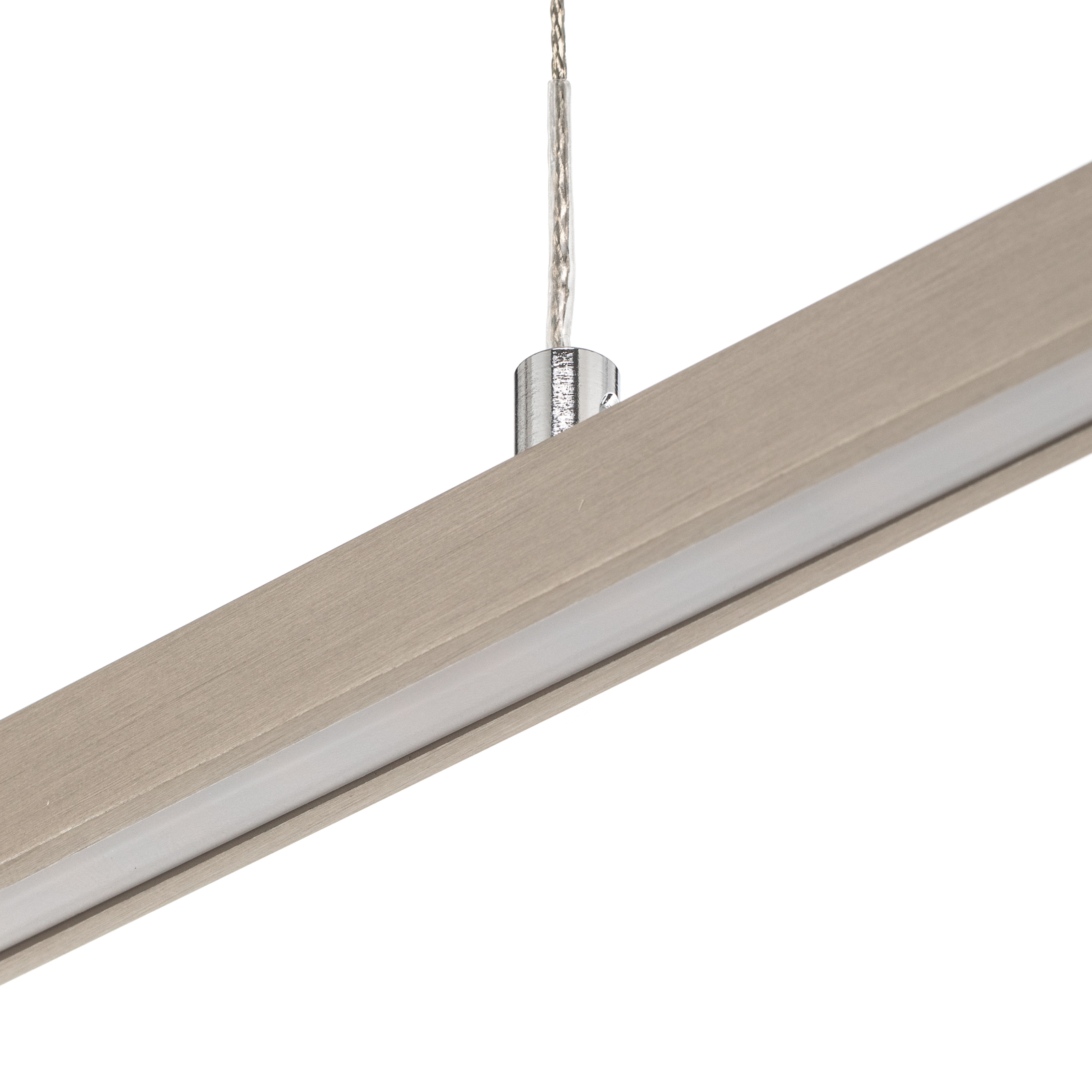 Rothfels Tolu suspension LED, nickel, 118 cm