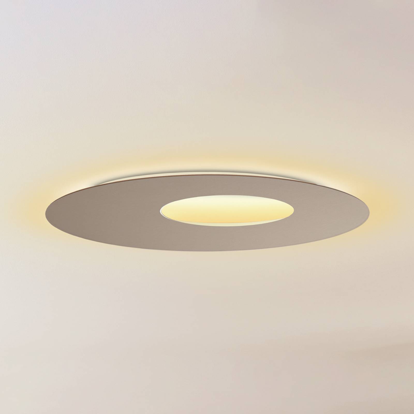Escale Blade Open LED-væglampe gråbrun Ø 59 cm