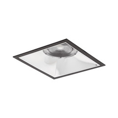 BRUMBERG Apollo Maxi, reflektor hladký, hranatý, 3 500 K, černý