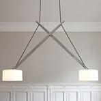 Twin LED Visilica Krom - Serien Lighting