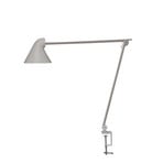 NJP Asztali Lámpa Lamp with Clamp 2700K Light Grey - Louis Poulsen