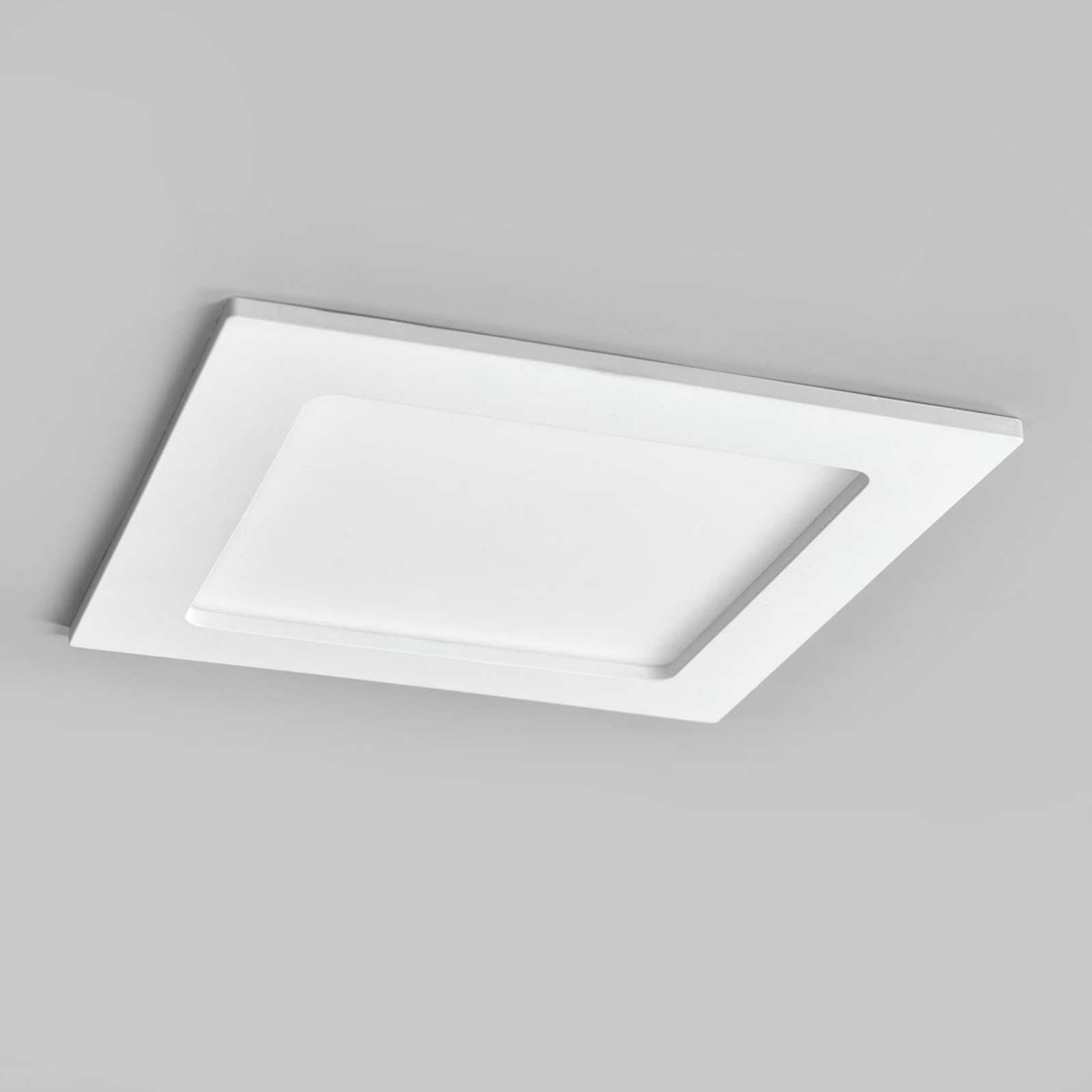Joki LED downlight white 4000 K angular 16.5 cm