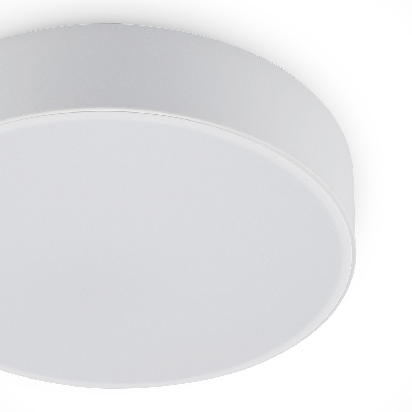 Lindby Simera lampa sufitowa LED 30cm, biała