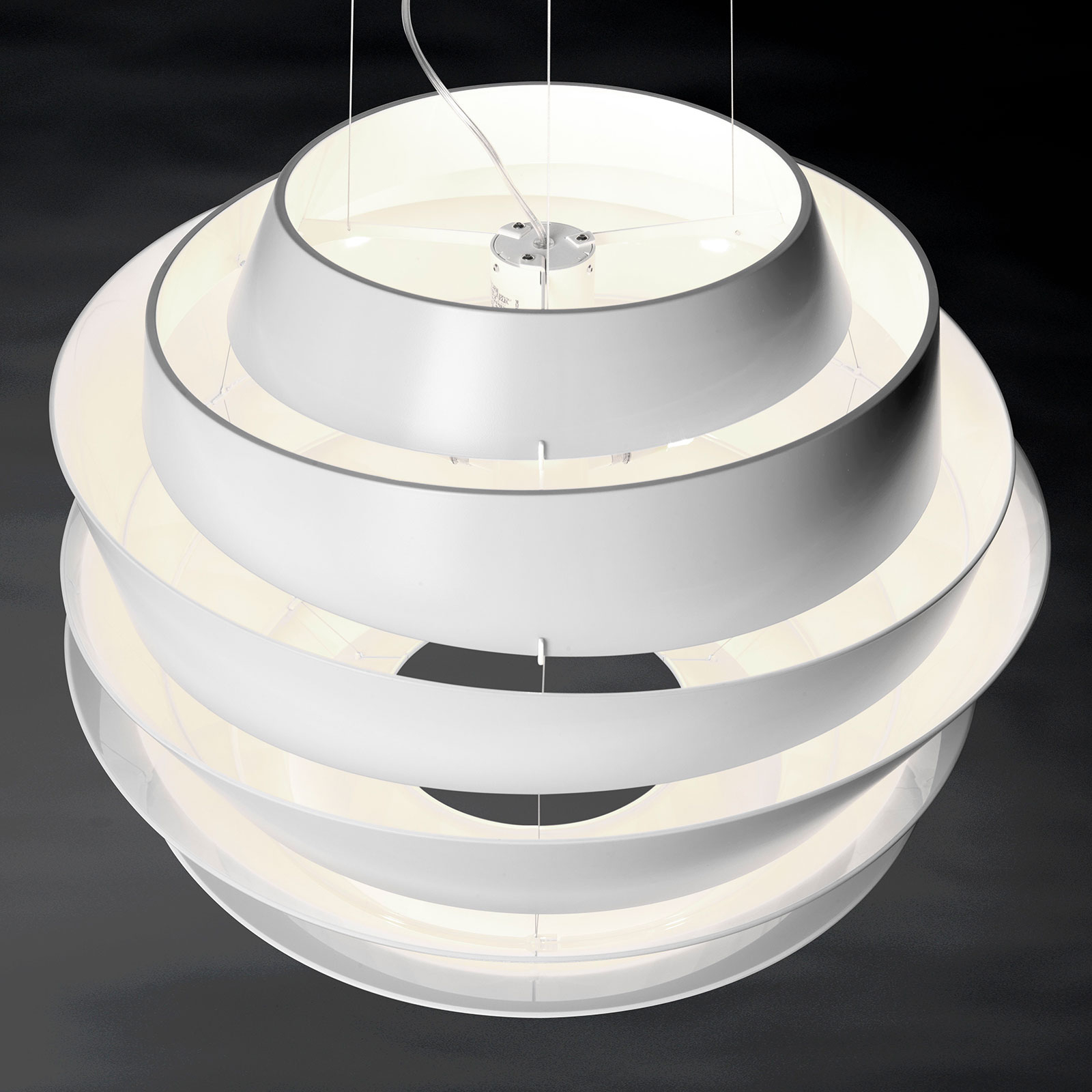 Foscarini Le Soleil sospensione LED, bianco
