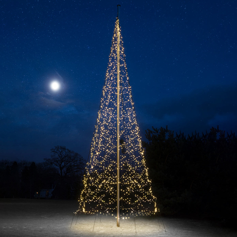 Fairybell juletre, 10 m, 4000 LED-lys