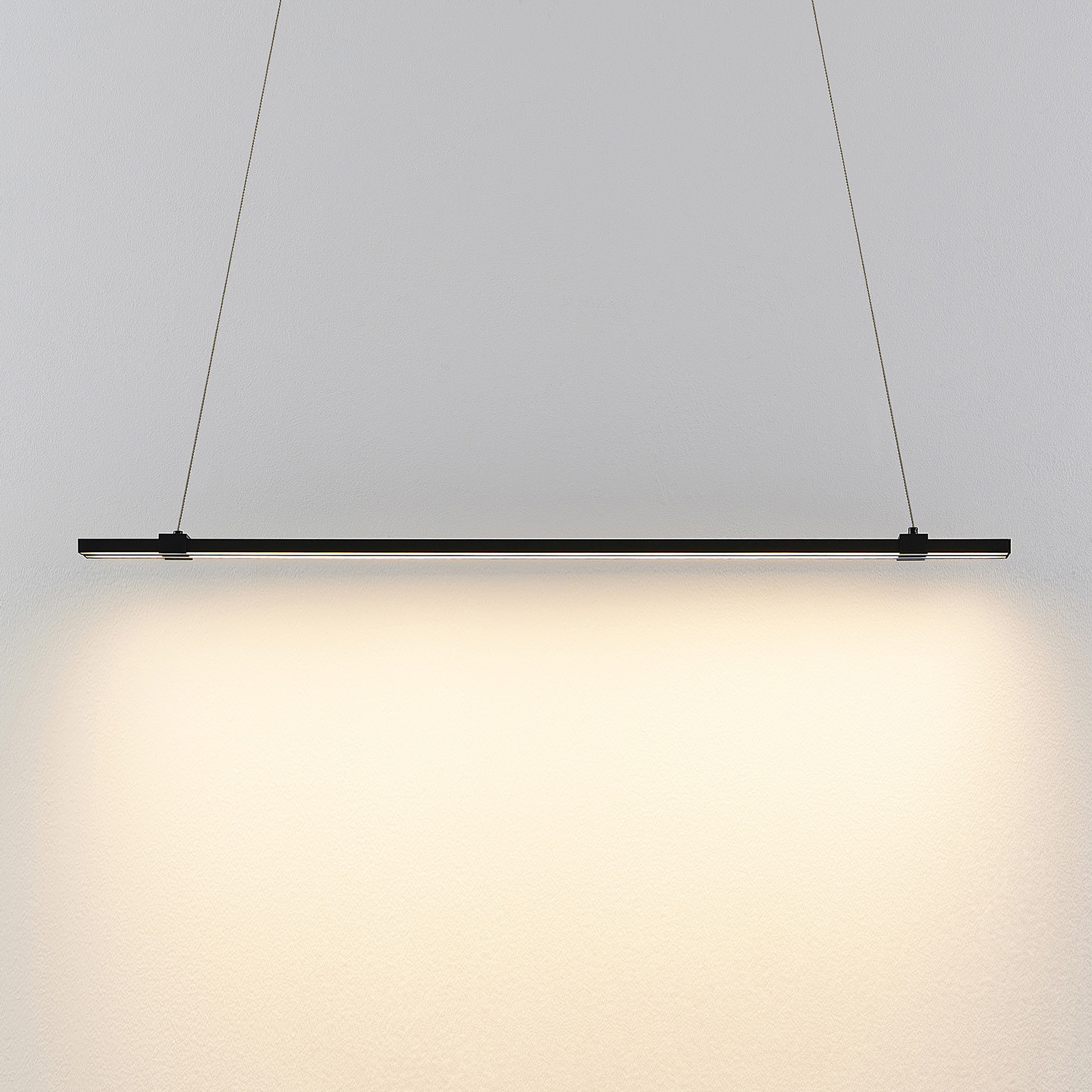 Lucande Tarium LED függő lámpa, alumínium