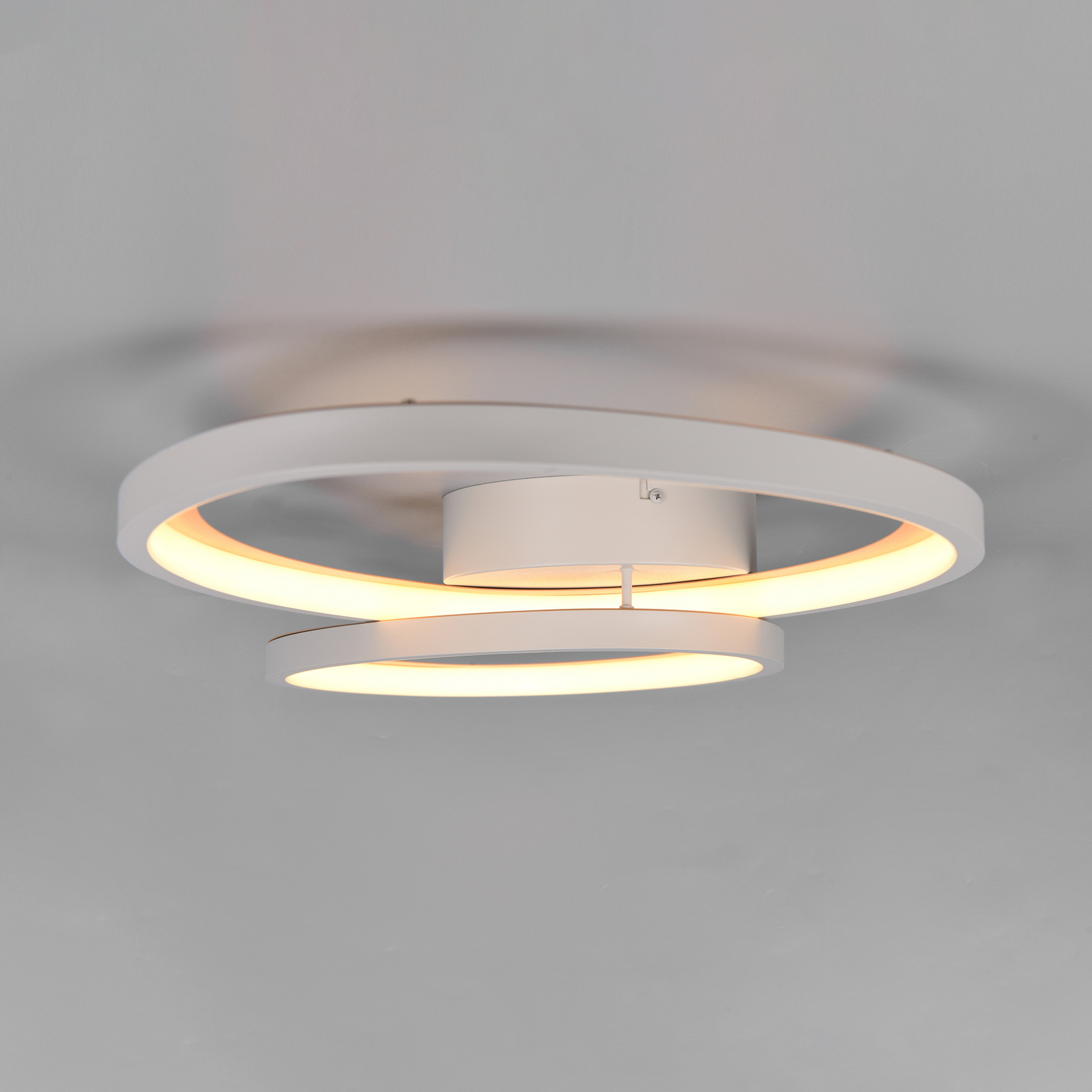 LED griestu lampa „Sivo“, garums 84 cm, matēti balta, metāls, CCT LED griestu lampa „Sivo“, garums 84 cm, matēti balta, metāls, CCT